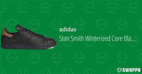 Adidas Stan Smith Winterized Core Black Swappa