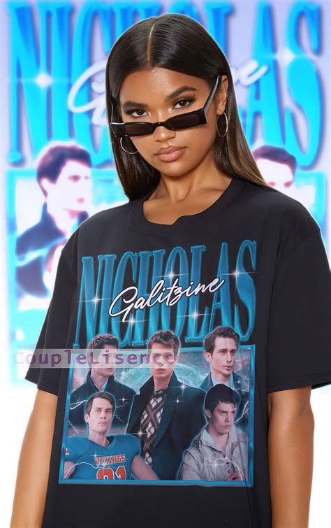 Actor Nicholas Galitzine Nicholas Galitzine Homage Tee Nicholas