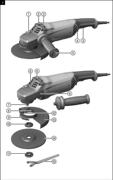 Hilti Ag D Angle Grinder Instruction Manual