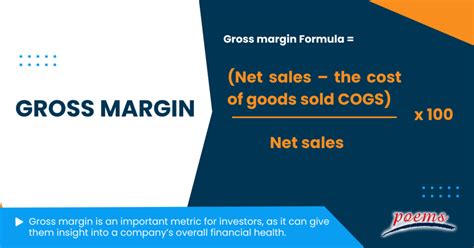 gross margin    formula calculation