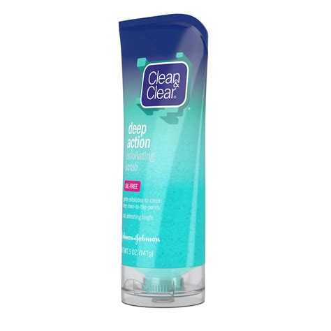 Clean And Clear Deep Action Exfoliating Scrub Shop Facial Cleansers And Scrubs At H E B