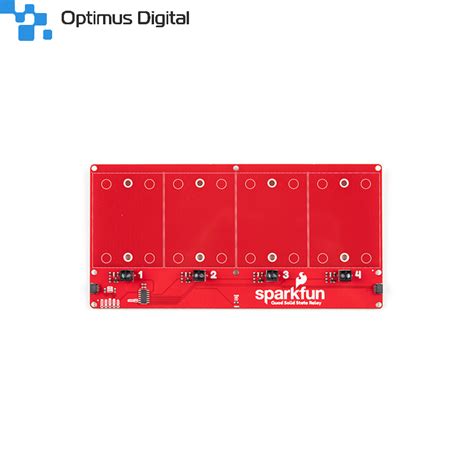 Sparkfun Qwiic Quad Solid State Relay Kit Optimus Digital