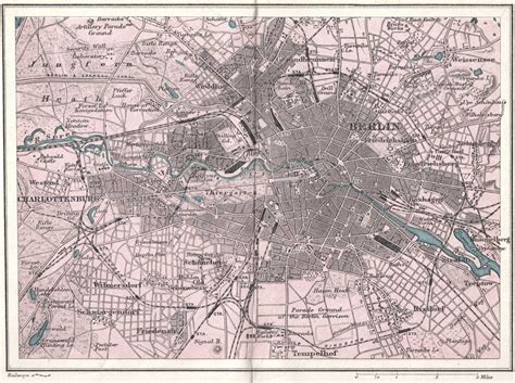 Карта берлина 1945 года