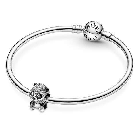 Funkelndes S Es Panda Pandora Charm C Orotiamo Schmuck Und