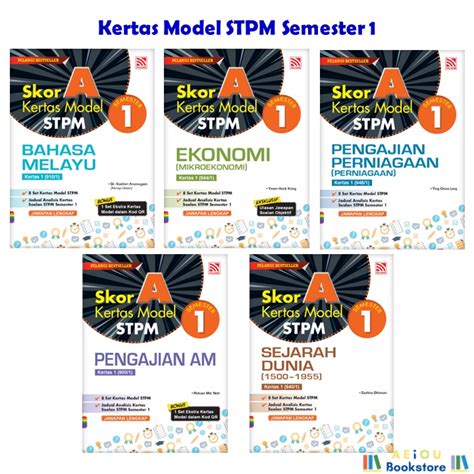 Aeiou Skor A Stpm Kertas Model Stpm Semester Pelangi Shopee