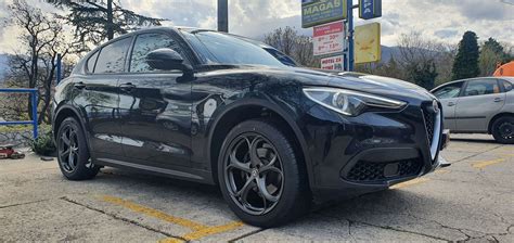 Alfa Romeo Stelvio Sa Novim Alu Felgama MSW 82 U 20 Cola Formula