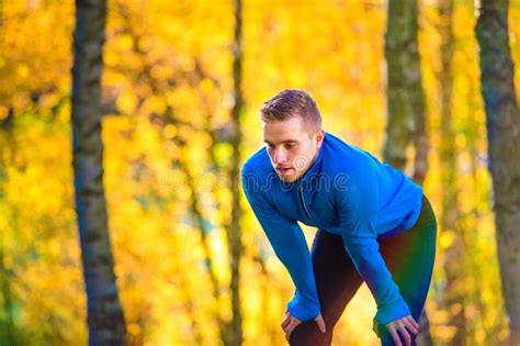 Young Handsome Runner Stock Image Image Of Outside Endurance 61696339