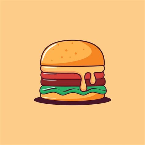 Premium Vector Hamburger Clip Art