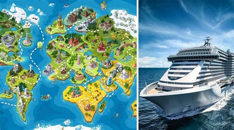 The sale of tickets for a 3-year cruise in 135 countries with calls at ...