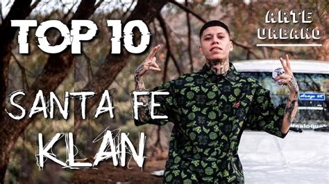 Top Santa Fe Klan Las Mejores Canciones Youtube