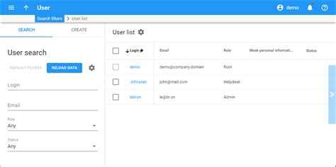 user list portaone documentation april