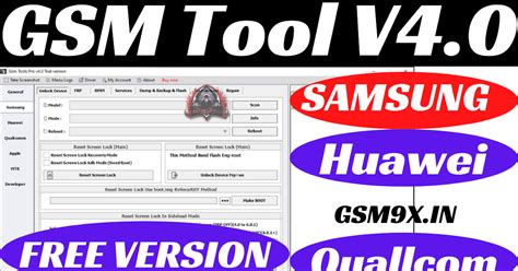 Gsm Tool V Free Crack Version Unlocking All Smartphone Gsm X