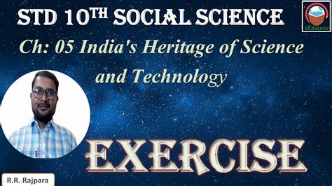 Std Social Science Ch India S Heritage Of Science And