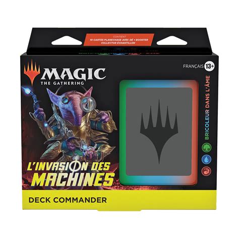 Acheter Magic The Gathering L Invasion Des Machines Deck Commander