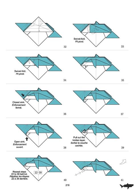 Diagram Shark 212 Moving Ruby Book Origami Book Origami Origami