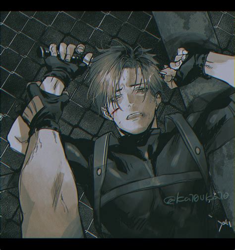 Leon S Kennedy And Jack Krauser Resident Evil And 1 More Drawn By