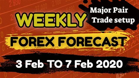 Weekly Forex Forecast For Eurusd Usdjpy Gbpusd Usdchf Audusd