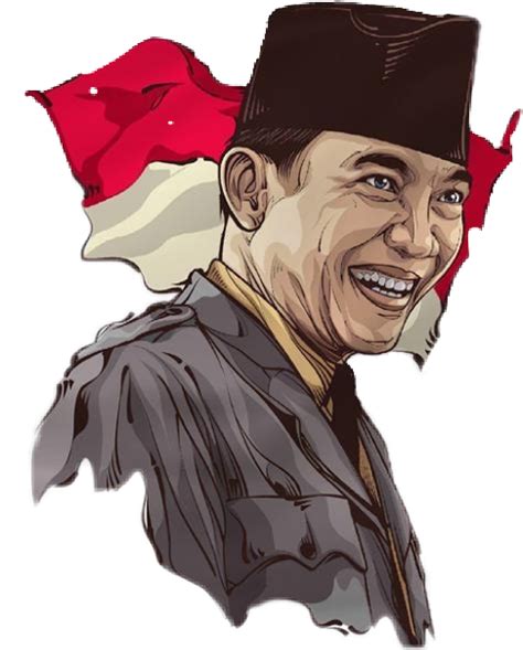 Ilustrasi Presiden Soekarno Png Soekarno Png Soekarno Vector Png The