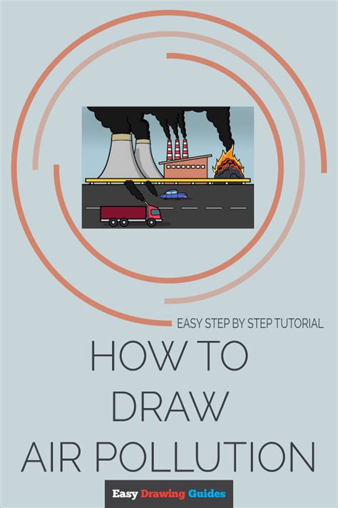 How to Draw Air Pollution - Really Easy Drawing Tutorial