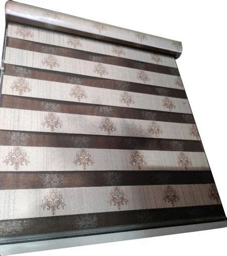 Zebra Pvc Printed Window Blind Brown At Rs 250sq Ft In Faridabad Id 2850476877073