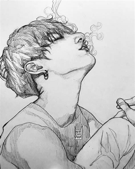 Jungkook Fanart ♡ Bts Desenho Arte Indie Ideias Para Desenho