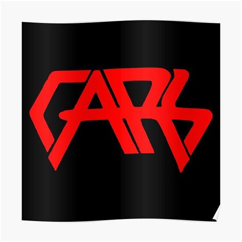 The Cars Band Poster For Sale By Sufiipujiani Redbubble