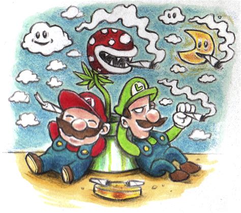 Mario and Luigi By Trippy Toons | Media & Culture Cartoon | TOONPOOL