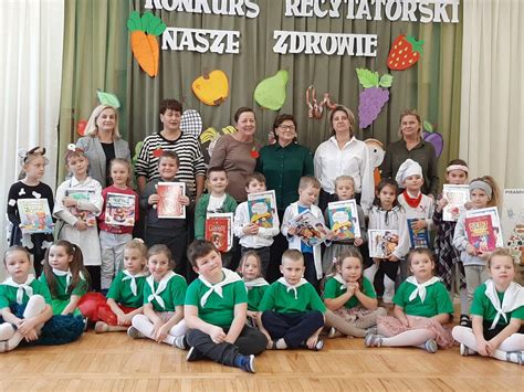 KONKURS RECYTATORSKI NASZE ZDROWIE Przedszkole Miejskie Nr 2 Pod