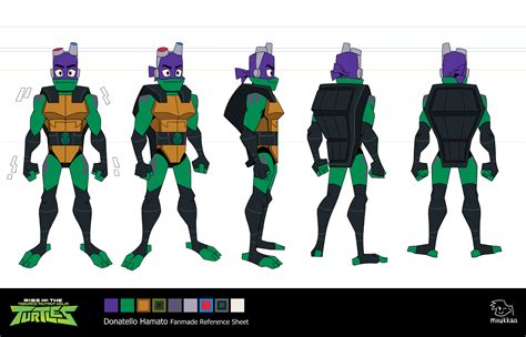 ROTTMNT Donatello Hamato Reference In 2023 Ninja Turtles Art