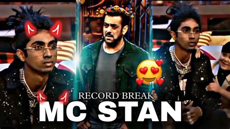 Big Boss 16 Promo Mc Stan Record Break 😈 Mc Stan Attitude Status Mc Stan Hdr Edit