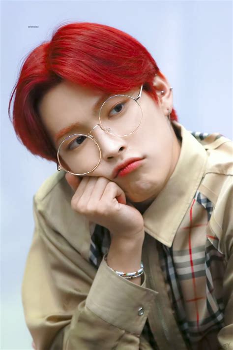 M Xico On Twitter Kim Hongjoong Kpop Red Hair