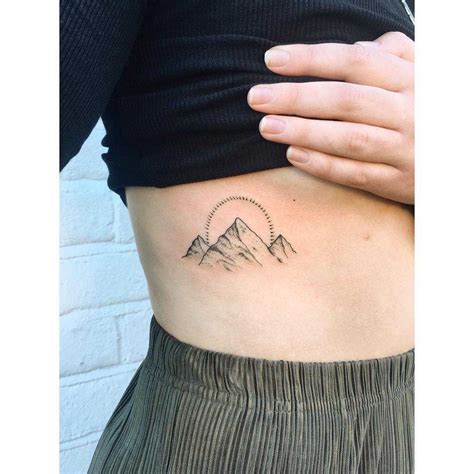 Beautiful Sun And Mountains By Zaya Tattoogrid Net