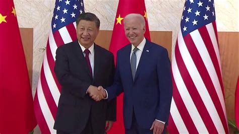 Bali Il Primo Incontro Tra Biden E Xi Jinping Stretta Di Mano Prima