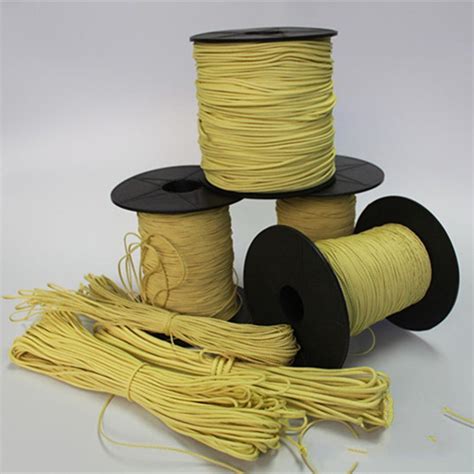 Fireproof Kevlar Fiber Rope Made By Para Aramid Fiber Aramid Fabric