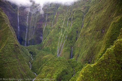 waterfalls | Kauai, Hawaii. | Photos by Ron Niebrugge