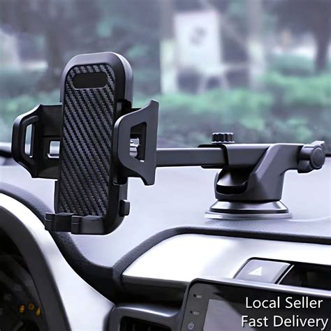 Long Neck One Touch Car Mount Tablet Cellphone Holder Shopee Philippines