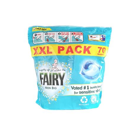 Fairy Laundry Non Bio Pods 70 Pack The Daily Checkout