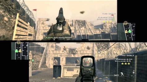 Call Of Duty Modern Warfare 2 Spec Ops The Pit 3 Stars Co Op