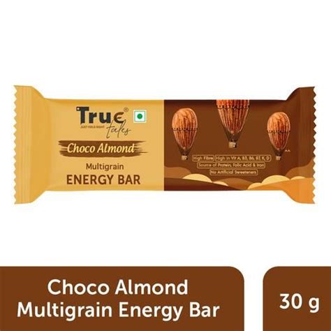 Buy True Tales Multigrain Energy Bar - Choco Almond, Source Of Iron ...