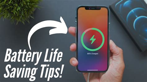 IPhone 12 Battery Life Saving Tips YouTube