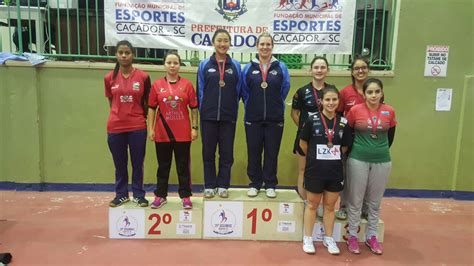 Tênis de Mesa Jaraguaenses conquistam medalhas em Caçador Agência de