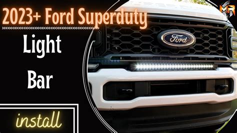 Ford F F F Super Duty Light Bar Easy Install M R