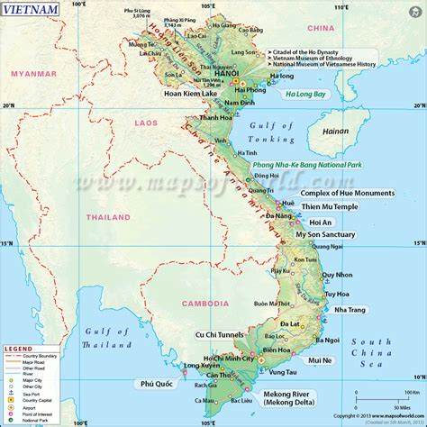 vietnam located location map  vietnam
