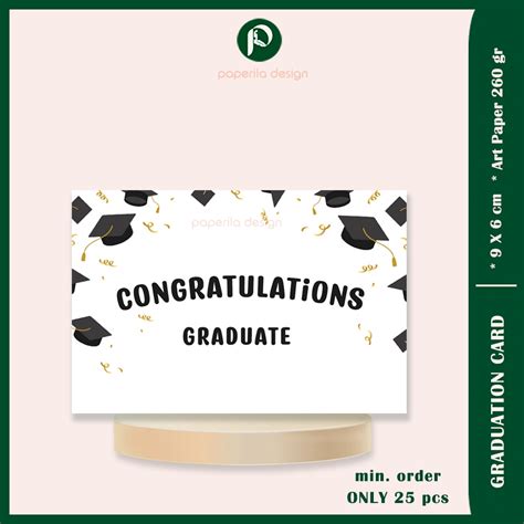 Jual Graduation Card Kartu Ucapan Graduation Congratulation Card