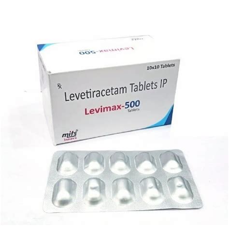 Levetiracetam 500 Mg Tablet MITS 10X10 At Rs 1320 Box In Panchkula