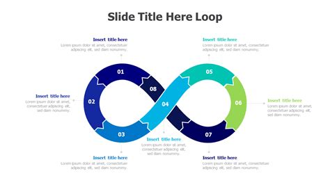 Infinity Loop Infographic Infinity Loop Slides Infinity Loop Templates