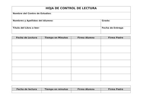 DOCX Hoja De Control De Lectura DOKUMEN TIPS