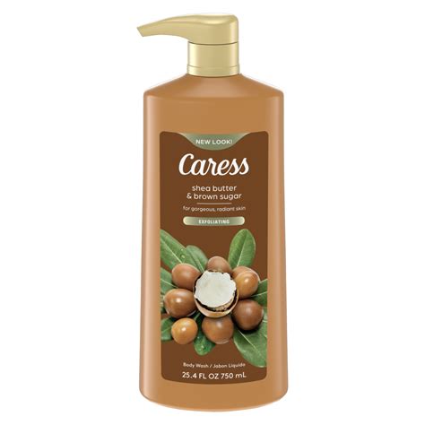 Caress Exfoliating Body Wash Shea Butter And Brown Sugar Smartlabel™