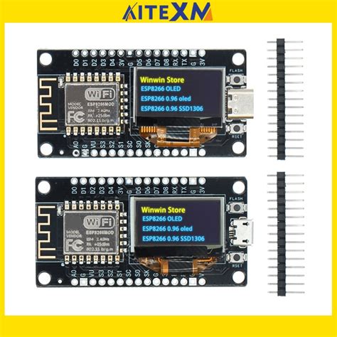 Placa De Desenvolvimento Nodemcu Esp Display Oled De