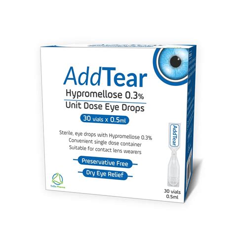 Buy Addtearsterile And Preservative Free Eye Drops For Dry Eyes